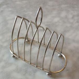 Vintage Sterling Silver Toast Rack or Letter Rack